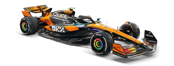 Picture shows McLaren F1 car MCL39